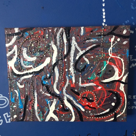 A Valorous Original Acrylic Painting - Picture 2 of 4